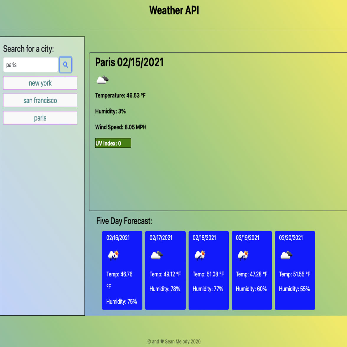 Weather API Image